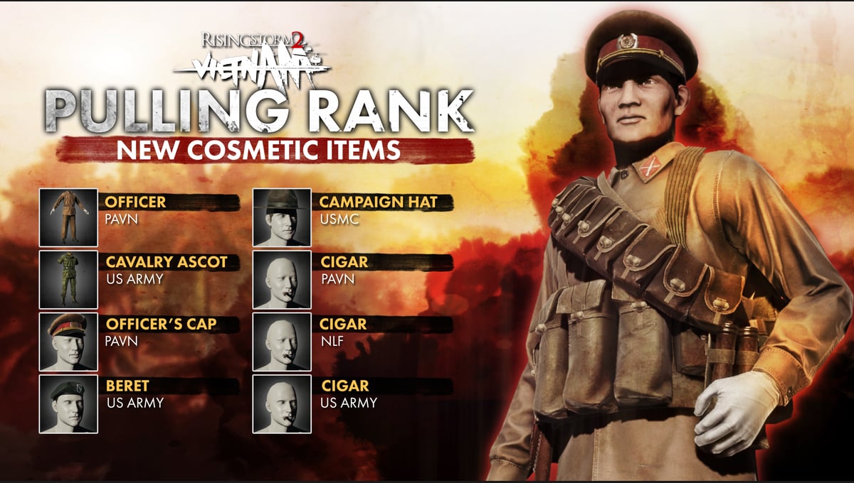 Rising Storm 2: Vietnam - Pulling Rank Cosmetic DLC thumbnail 2