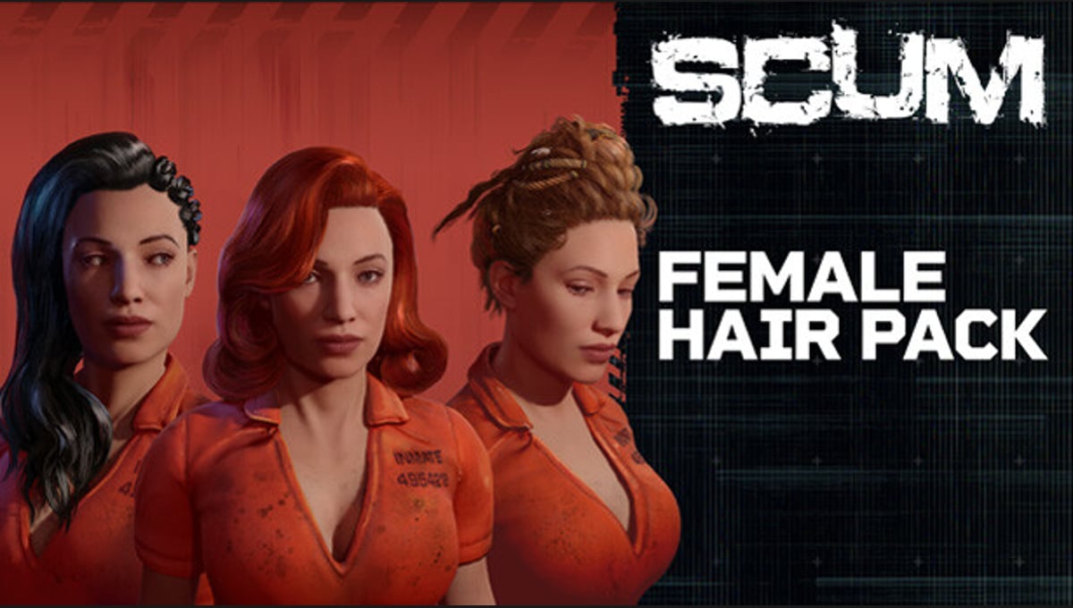 SCUM Female Hair Pack