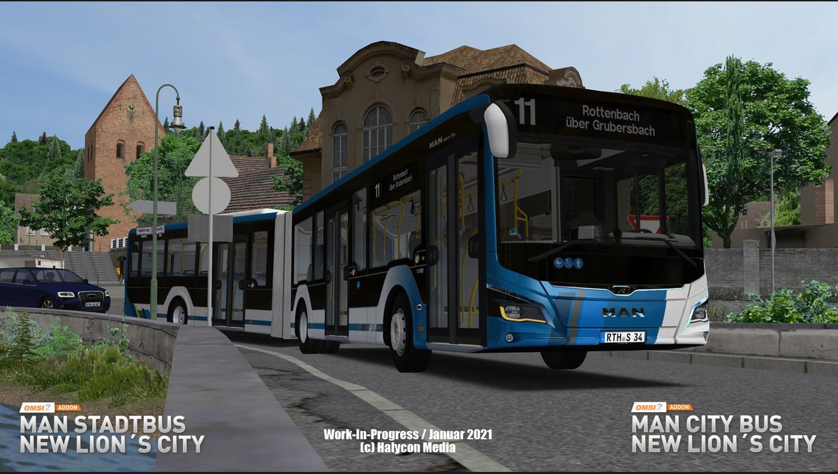 OMSI 2 Add-on MAN Stadtbus New Lion's City thumbnail 5