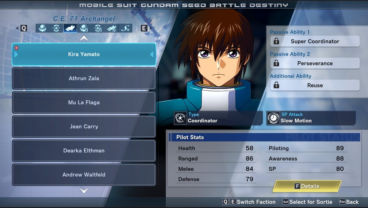 MOBILE SUIT GUNDAM SEED BATTLE DESTINY REMASTERED thumbnail 7