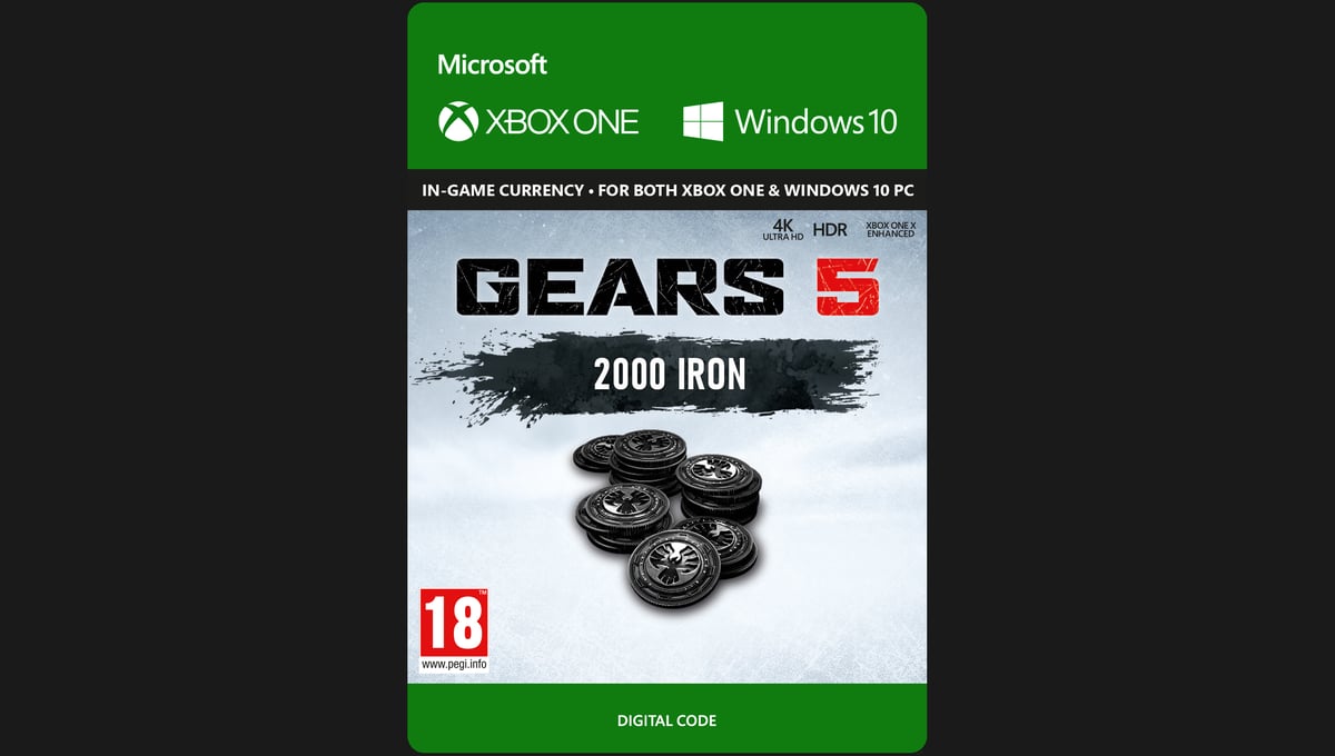 Gears of War 5: 2,000 Iron + 250 Bonus Iron