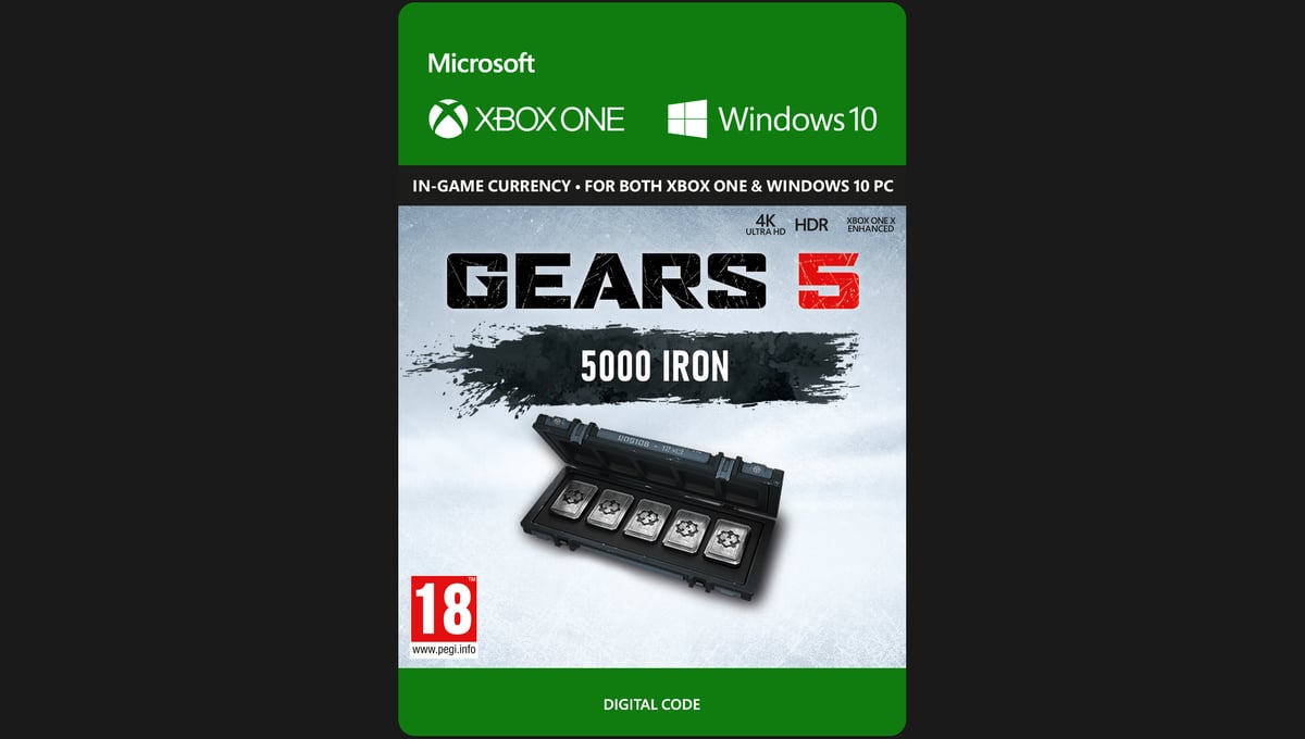 Gears of War 5: 5,000 Iron + 1,000 Bonus Iron
