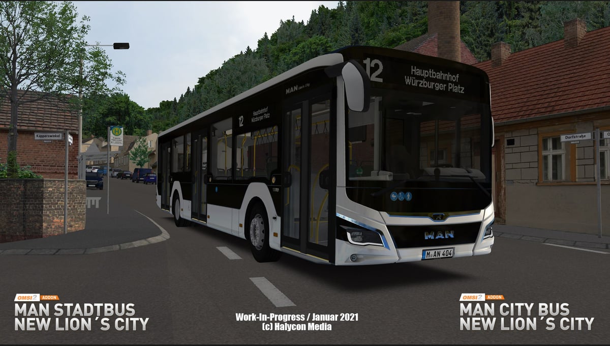 OMSI 2 Add-on MAN Stadtbus New Lion's City thumbnail 6