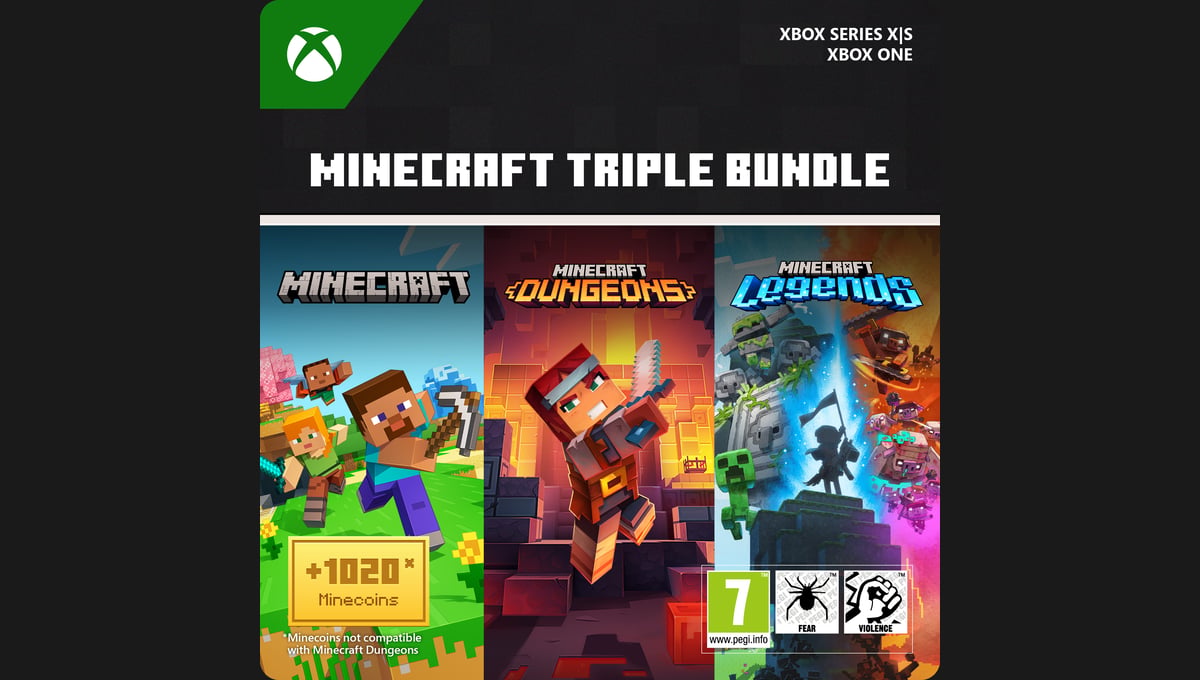 Minecraft Triple Bundle