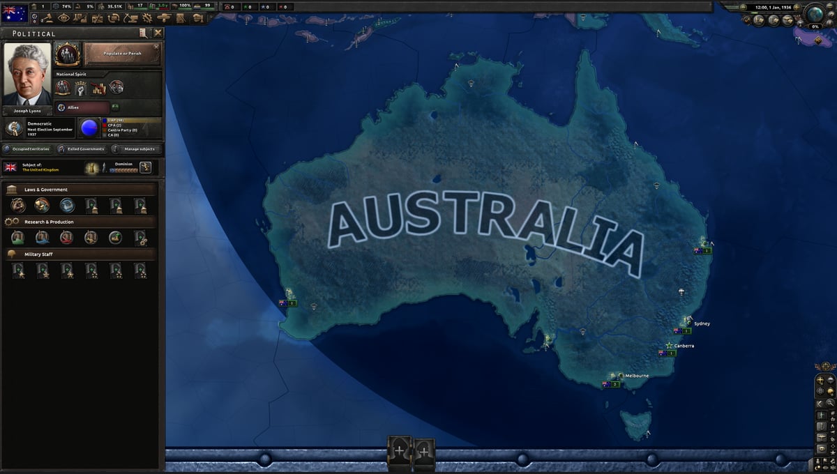 Hearts of Iron IV: Thunders at Our Gates