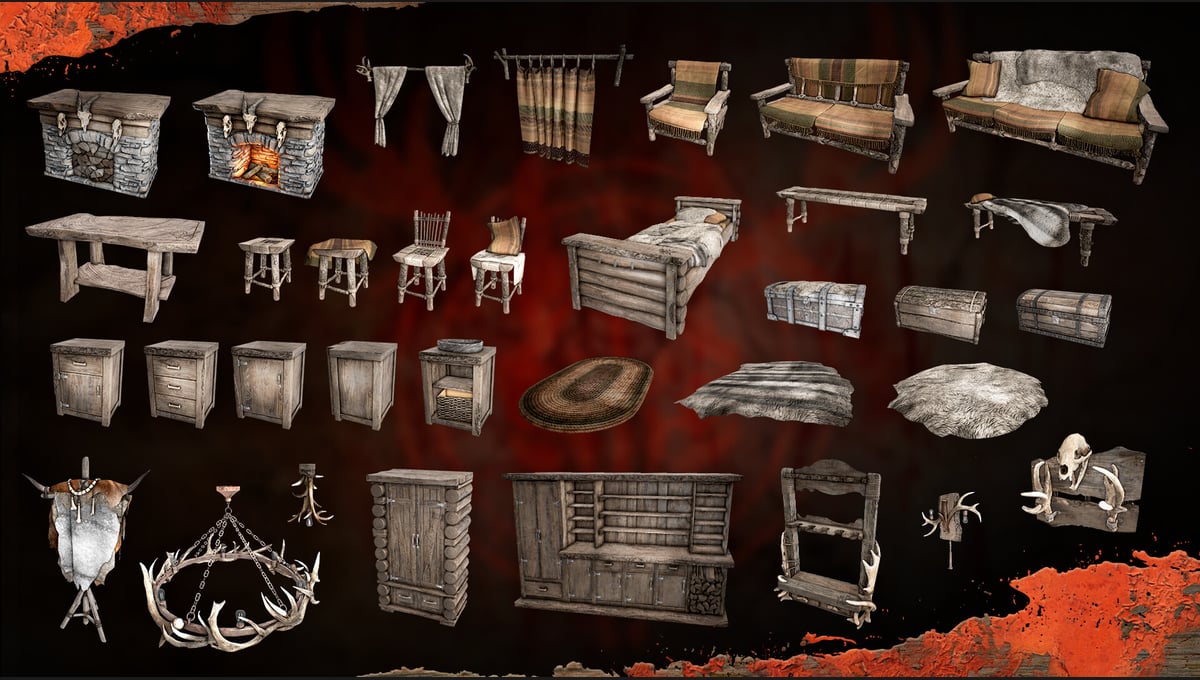 SCUM Woodland Furniture Pack thumbnail 6
