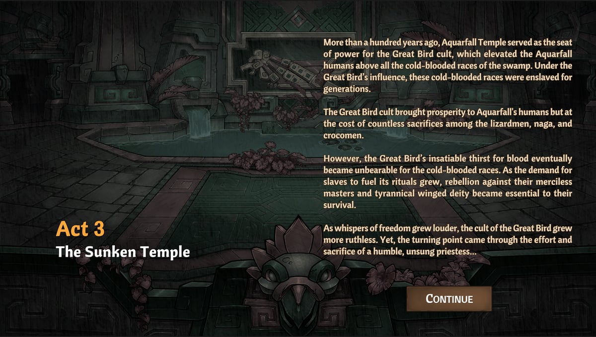 Across the Obelisk: The Sunken Temple