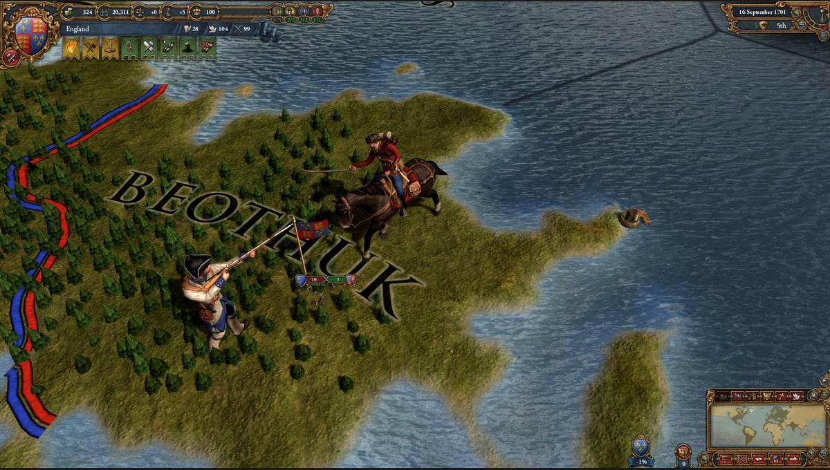 Europa Universalis IV: Colonial British and French Unit Pack thumbnail 4