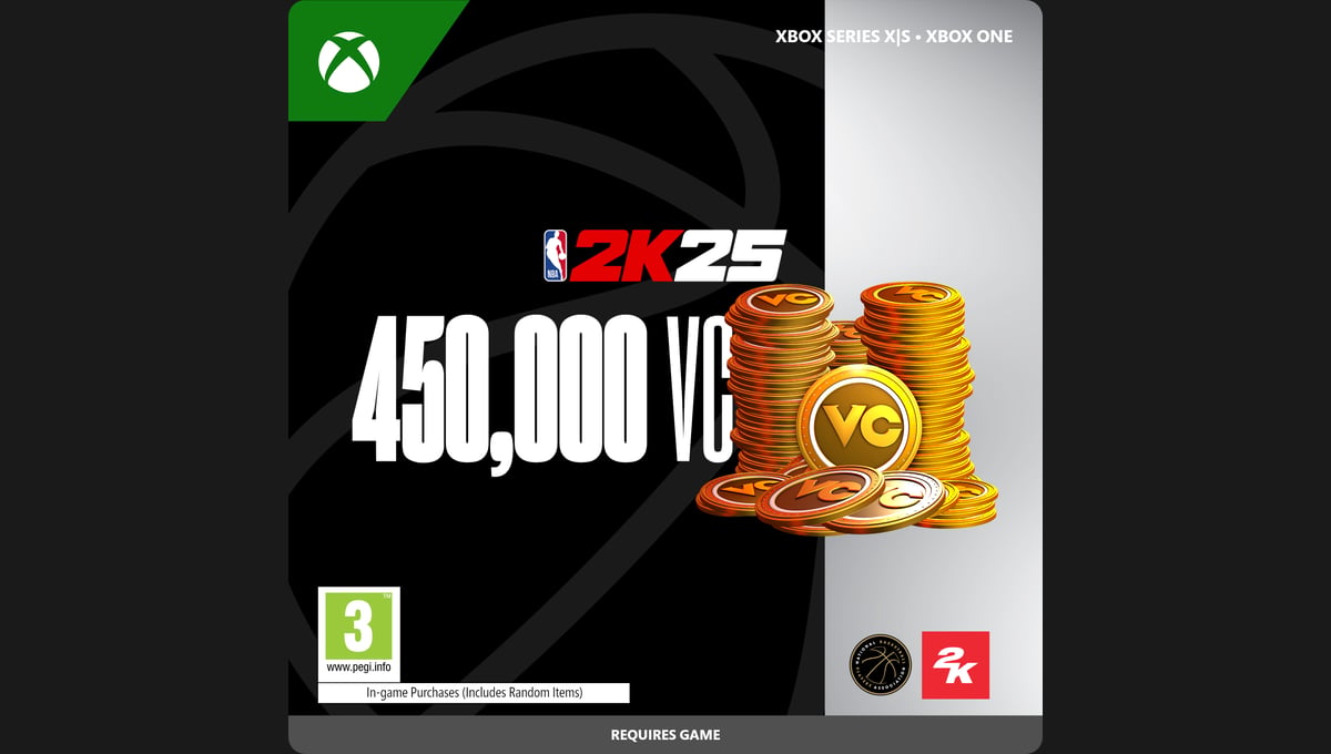 NBA 2K25 450,000 Virtual Currency Pack