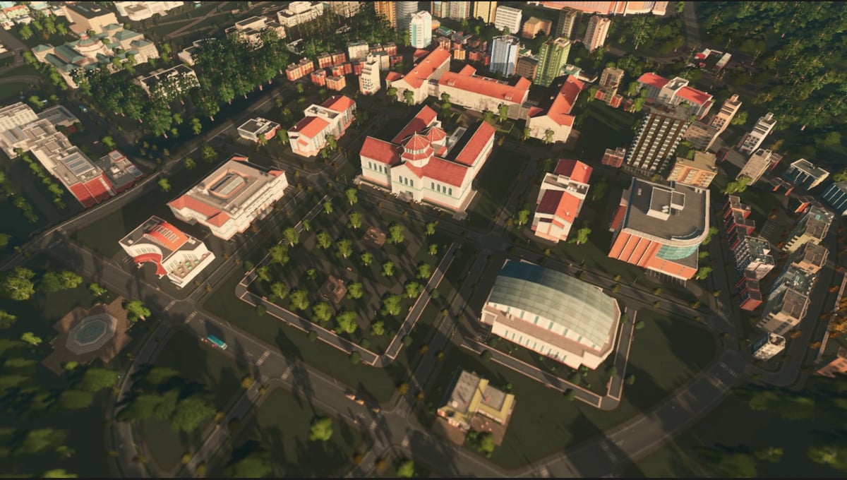 Cities: Skylines - Campus thumbnail 9