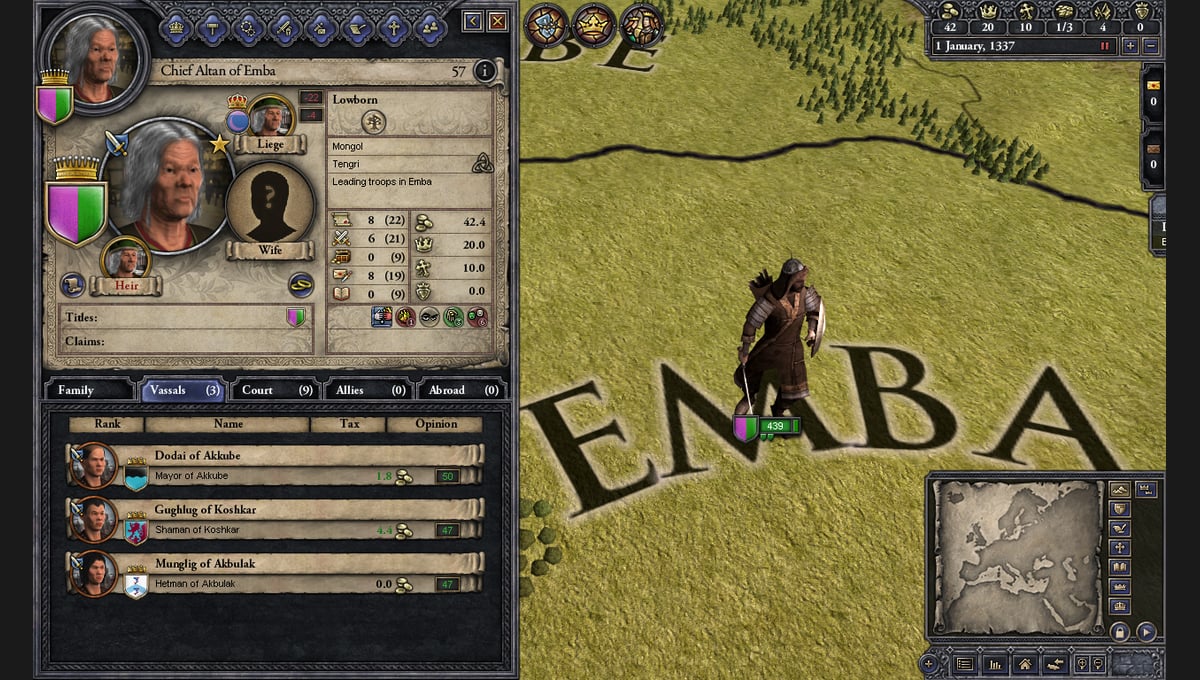 Crusader Kings II: Mongol Faces thumbnail 4
