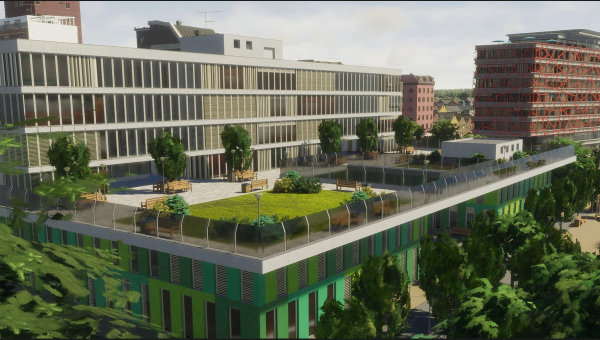 Cities: Skylines II - Creator Pack: Urban Promenades thumbnail 7