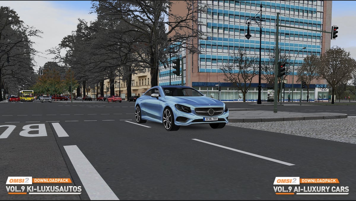 OMSI 2 Add-on Downloadpack Vol. 9 – KI-Luxusautos