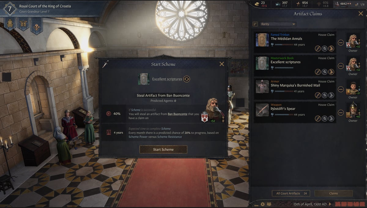 Crusader Kings III: Royal Court thumbnail 3