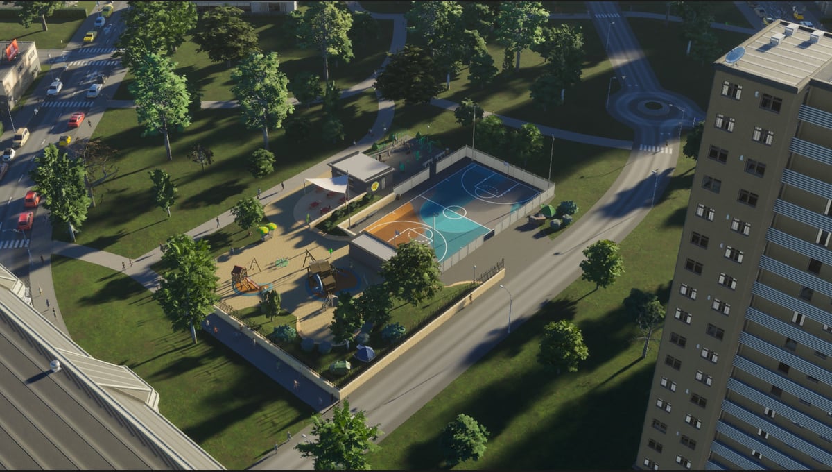Cities: Skylines II - Creator Pack: Leisure Venues thumbnail 9