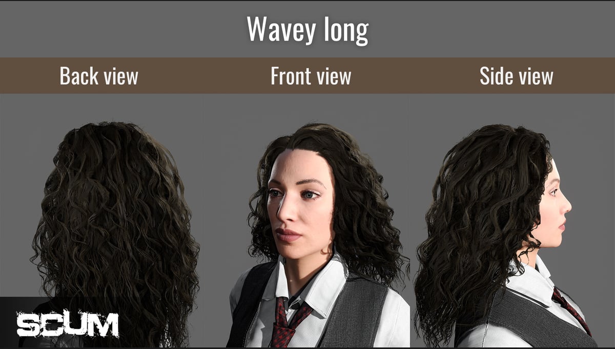 SCUM Female Hair Pack thumbnail 13