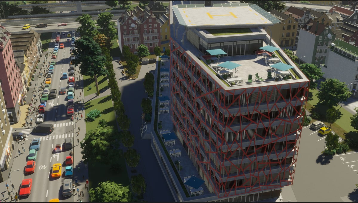 Cities: Skylines II - Creator Pack: Urban Promenades thumbnail 5