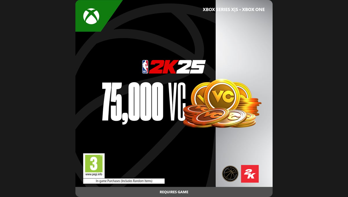 NBA 2K25 75,000 Virtual Currency Pack