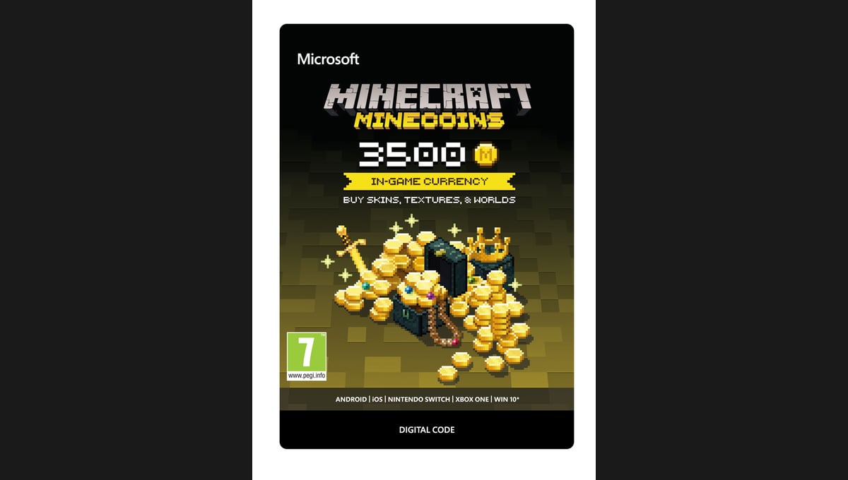 Minecraft Minecoins Pack - 3500 Coins