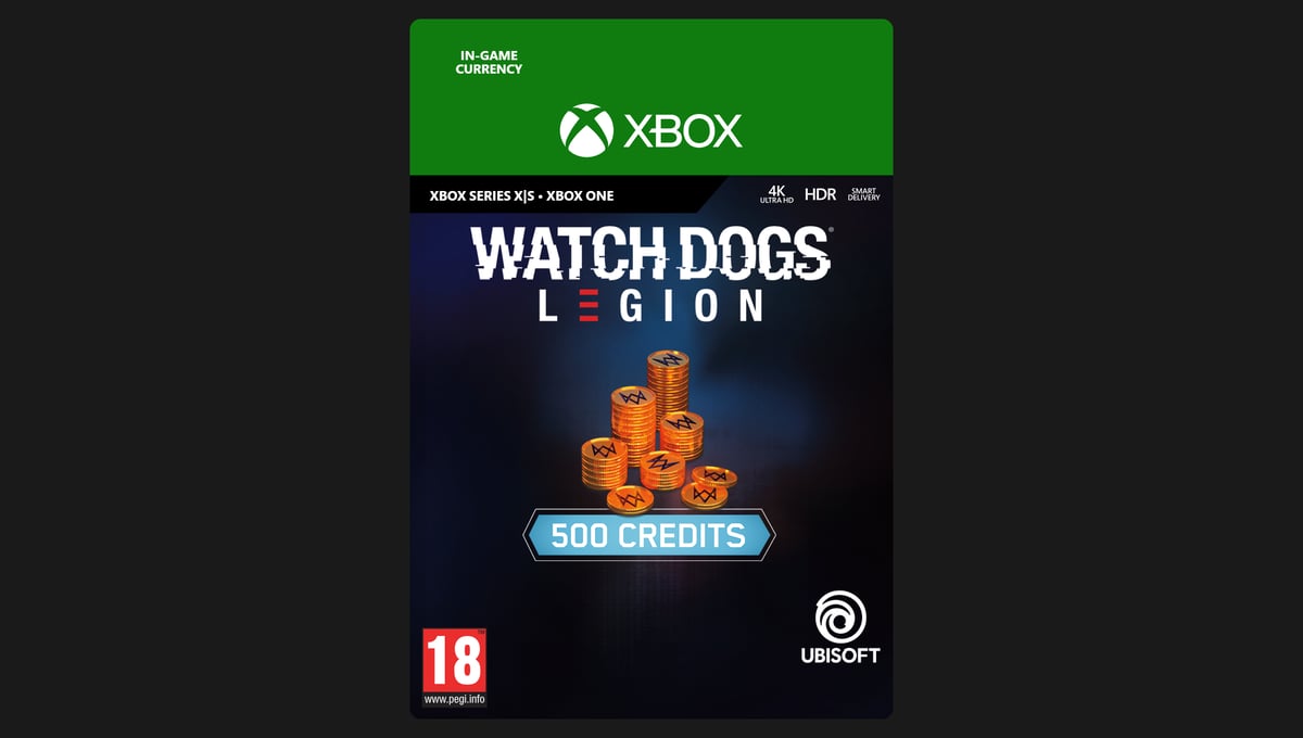 Watch Dogs®: Legion Credits Pack (500 Credits)