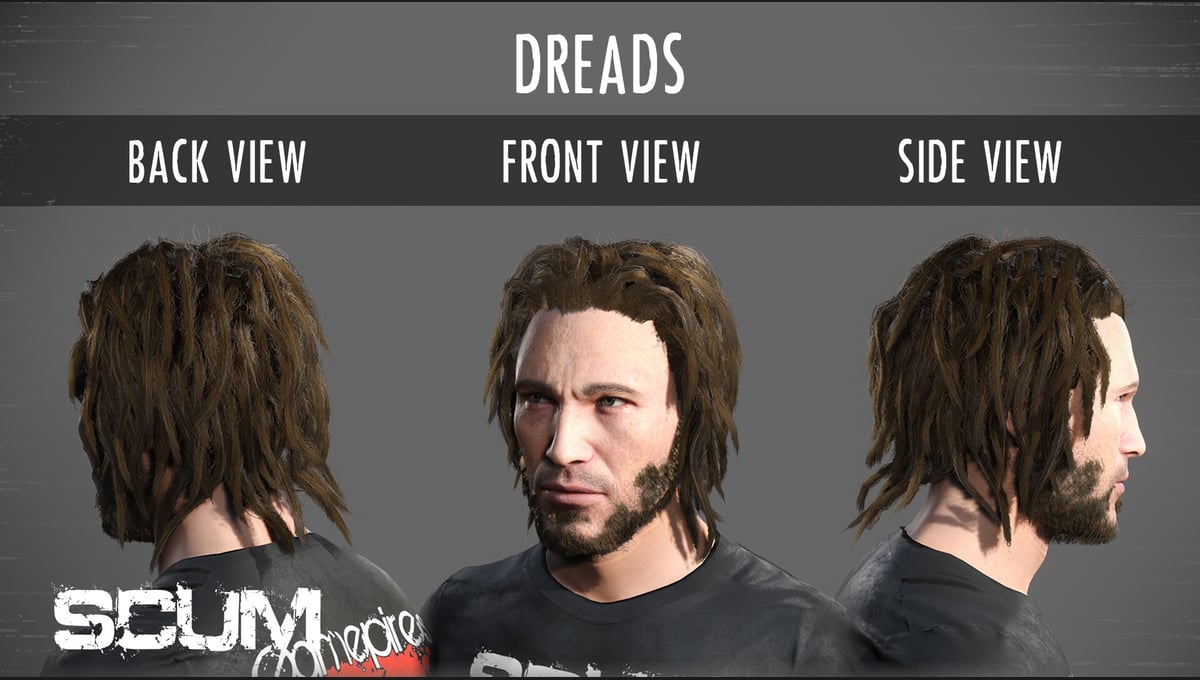 SCUM Male Hair Pack thumbnail 15