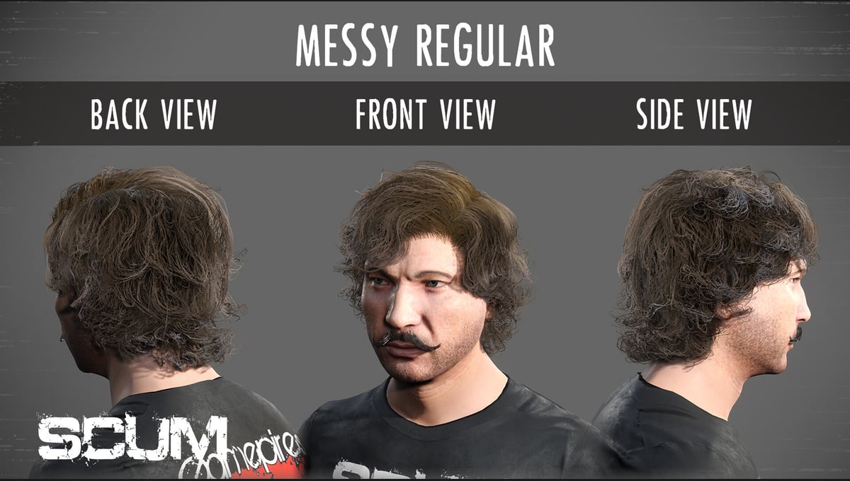 SCUM Male Hair Pack thumbnail 12