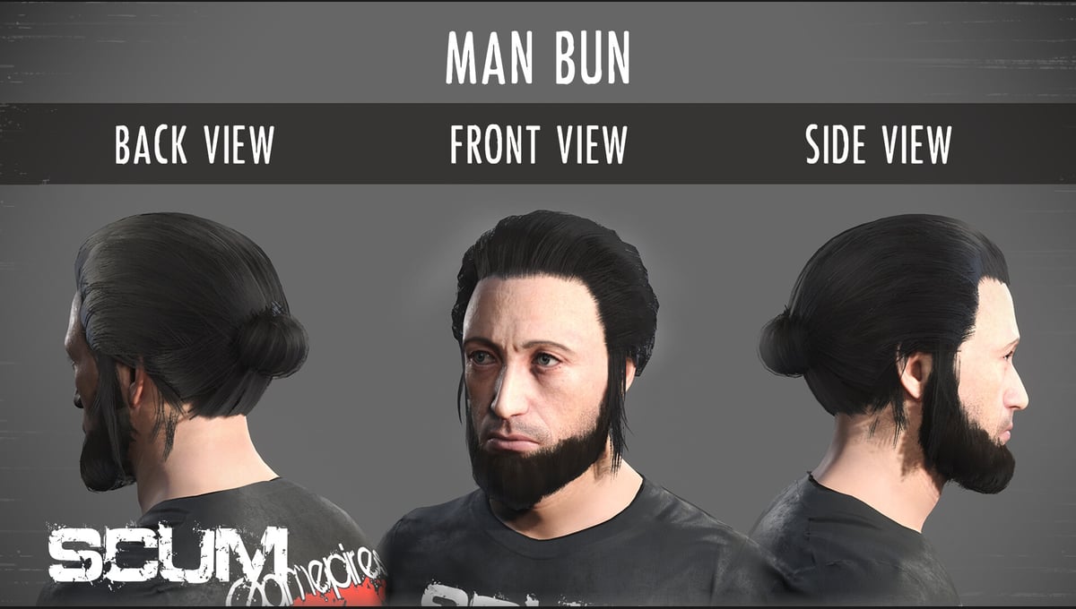 SCUM Male Hair Pack thumbnail 5