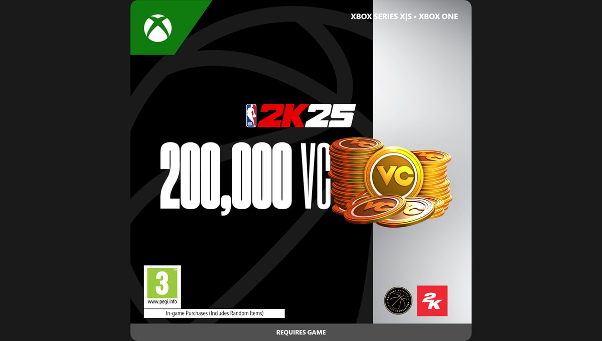 NBA 2K25 200,000 Virtual Currency Pack