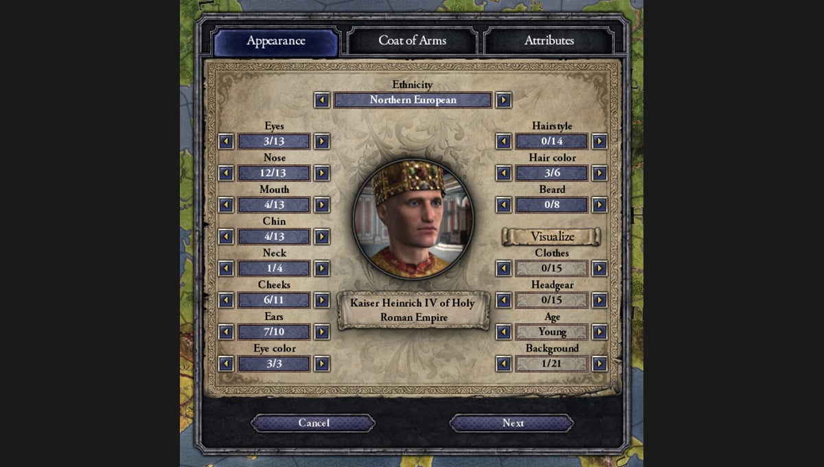 Crusader Kings II: Ruler Design