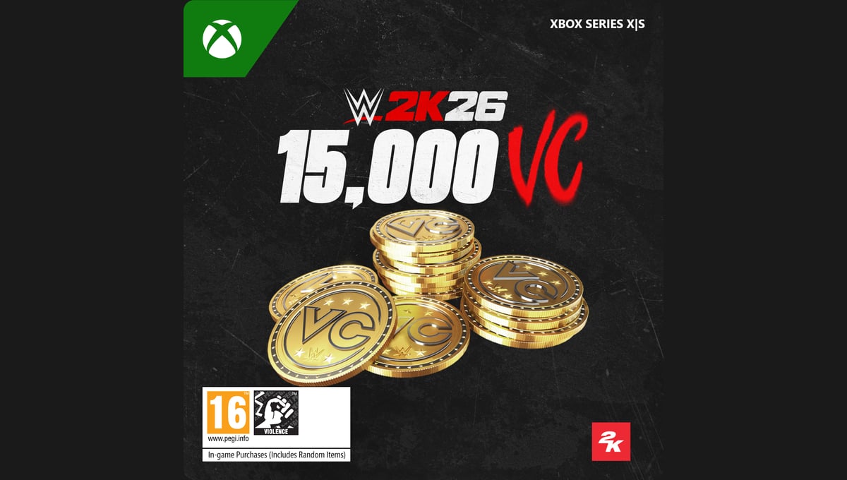 WWE 2K26 15,000 Virtual Currency Pack