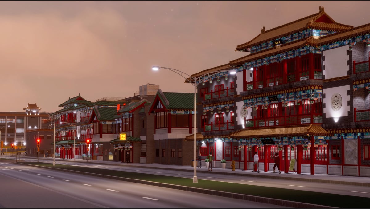 Cities: Skylines II - Creator Pack: Dragon Gate thumbnail 4