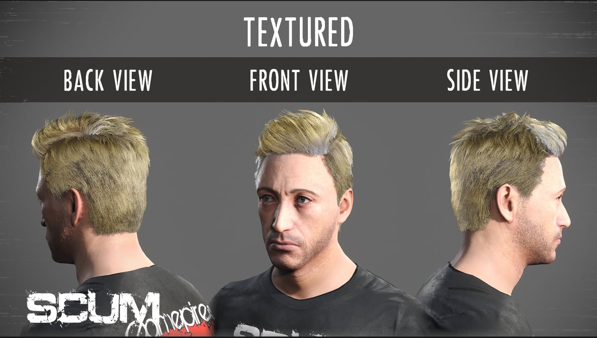 SCUM Male Hair Pack thumbnail 7