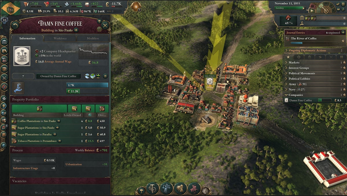 Victoria 3: Charters of Commerce