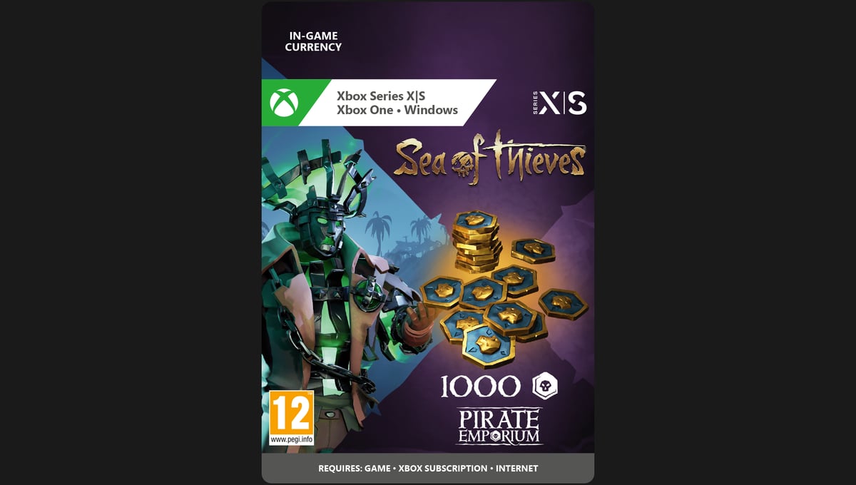 Sea of Thieves Seafarer’s Ancient Coin Pack – 1000 Coins