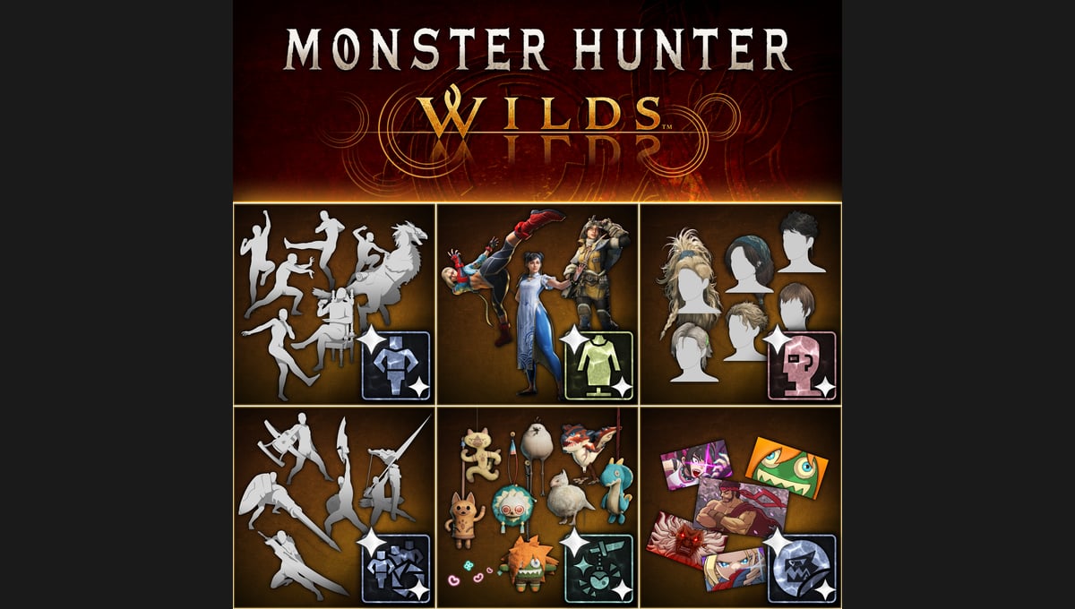 Monster Hunter Wilds Extras Cosmetic DLC Pack thumbnail 2
