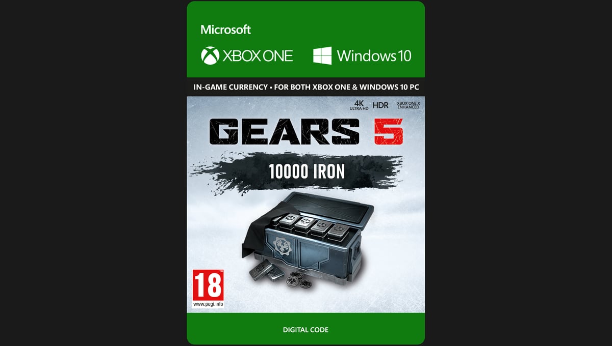 Gears of War 5: 10,000 Iron + 2,500 Bonus Iron