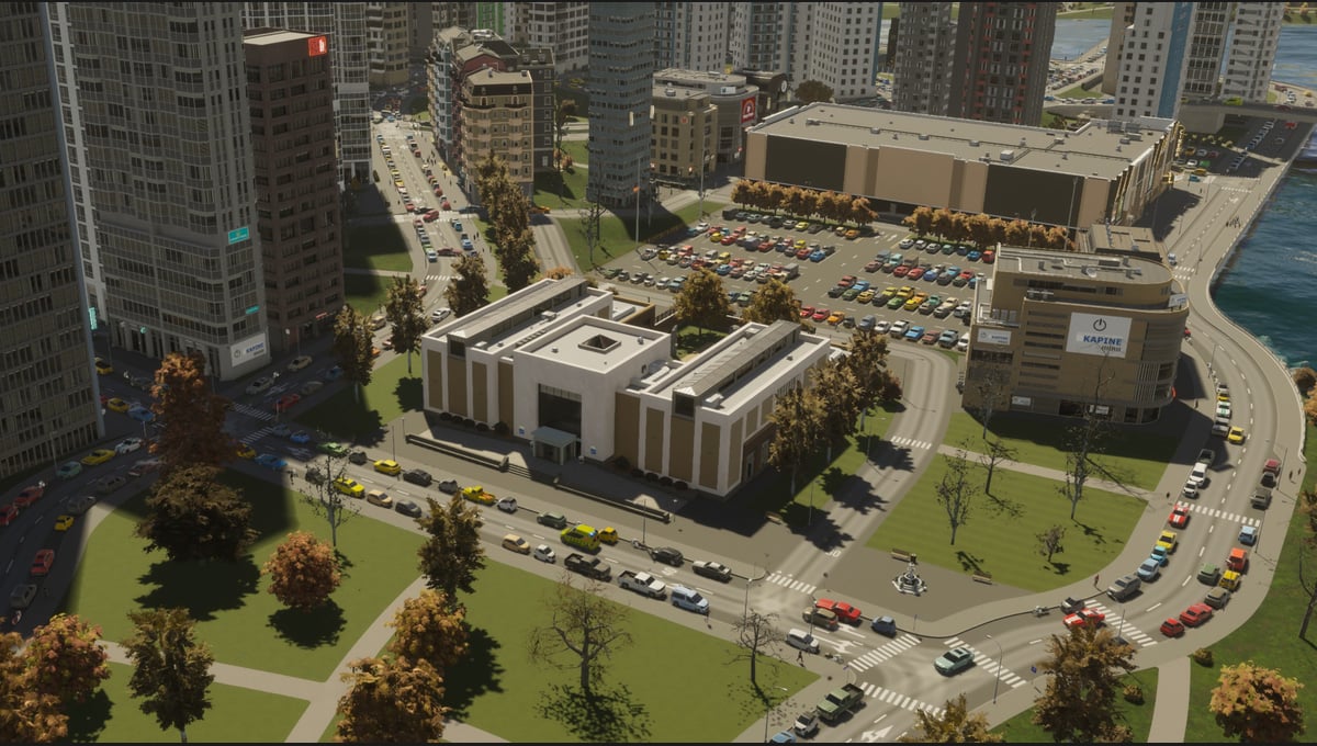 Cities: Skylines II - Creator Pack: Leisure Venues thumbnail 6
