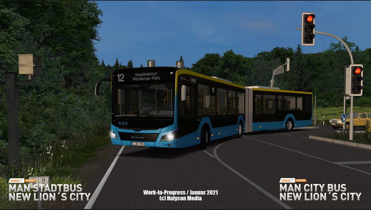 OMSI 2 Add-on MAN Stadtbus New Lion's City thumbnail 4