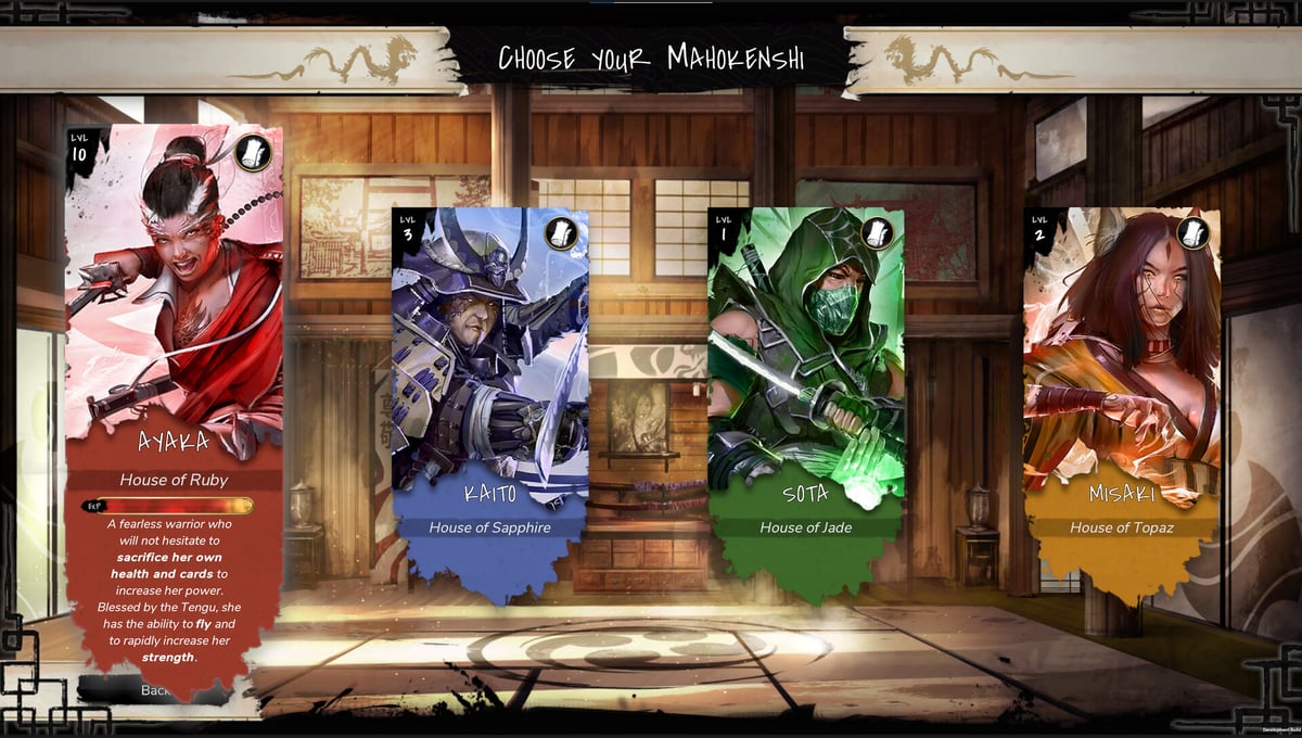 Mahokenshi - The Samurai Deckbuilder
