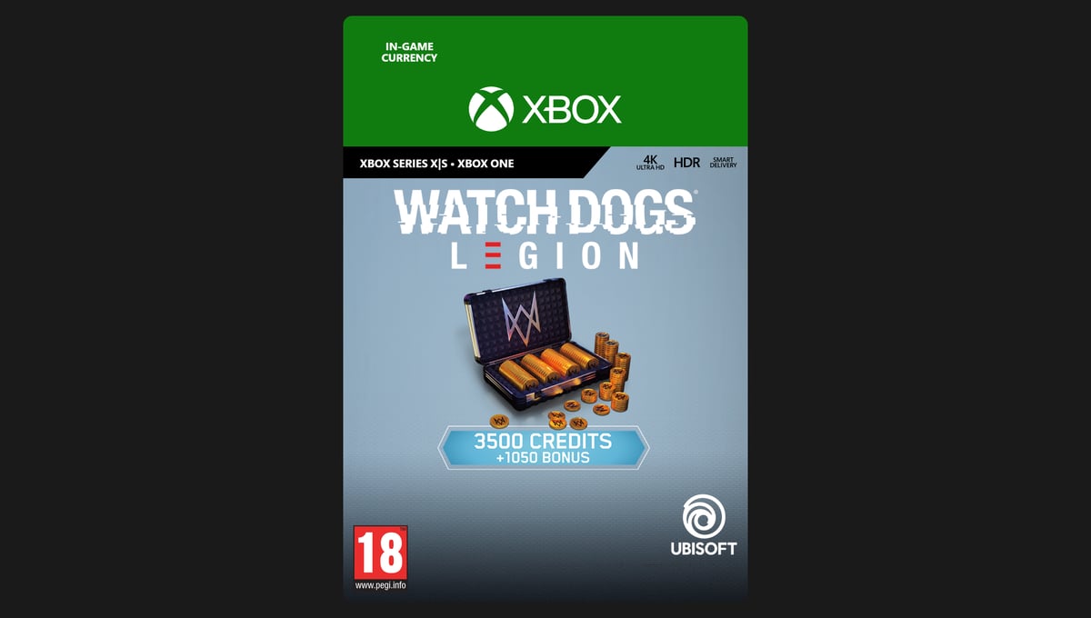 Watch Dogs®: Legion Credits Pack (4555 Credits)