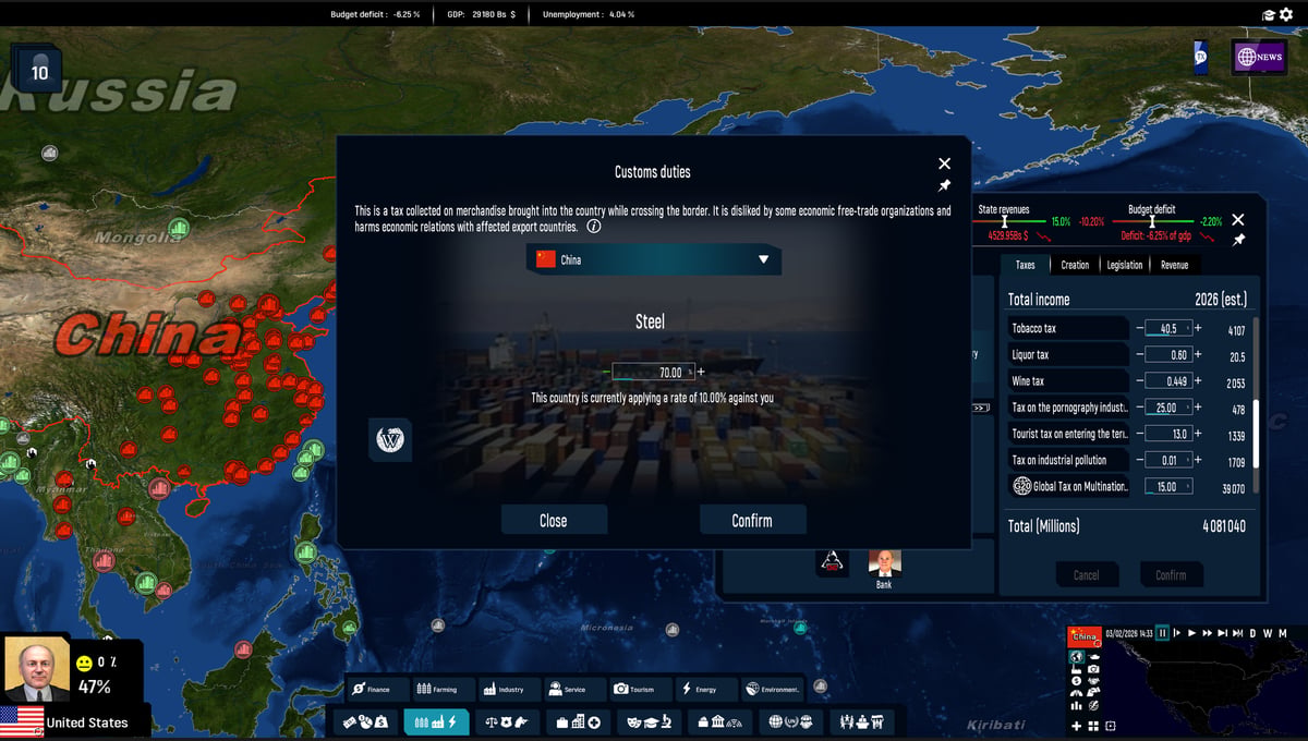 Geo-Political Simulator 2026 Edition thumbnail 9