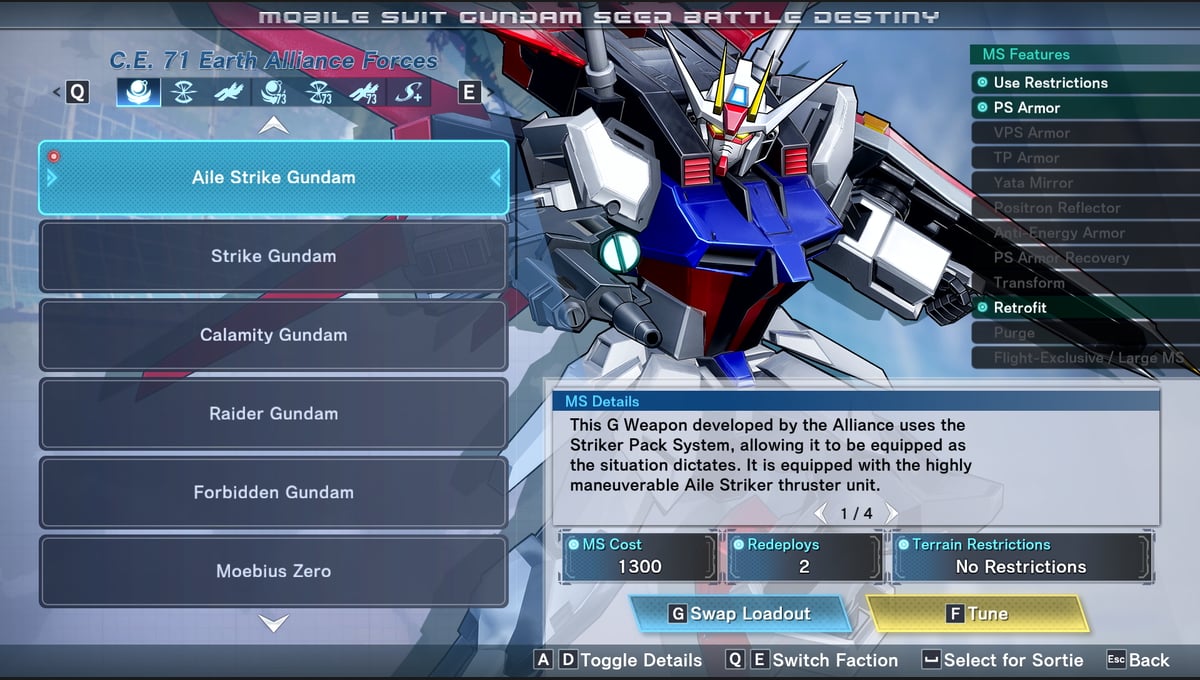 MOBILE SUIT GUNDAM SEED BATTLE DESTINY REMASTERED thumbnail 8