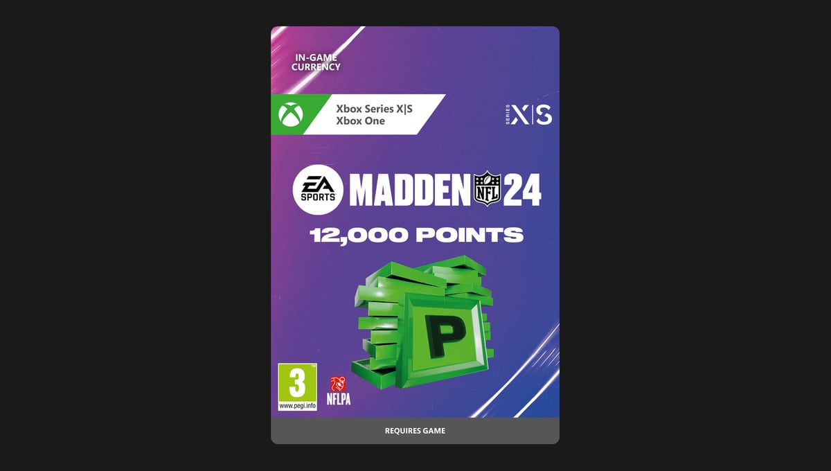 Madden NFL 24 - 12000 Madden Points