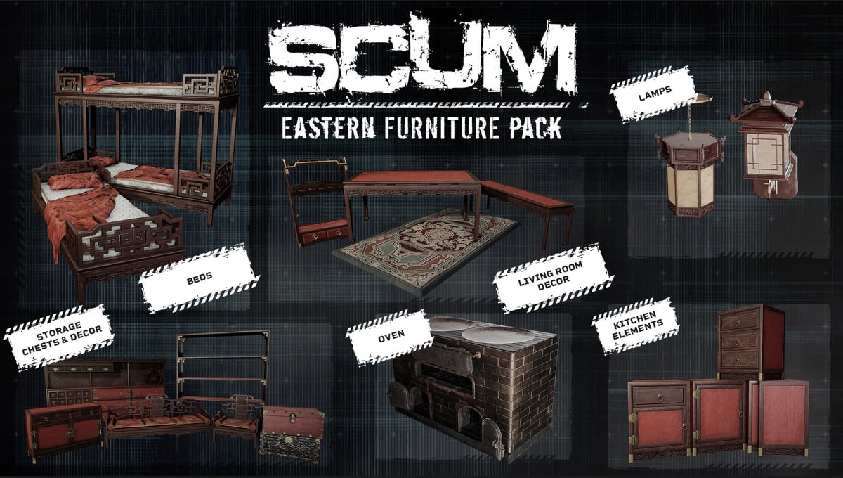 SCUM Eastern Furniture Pack thumbnail 2