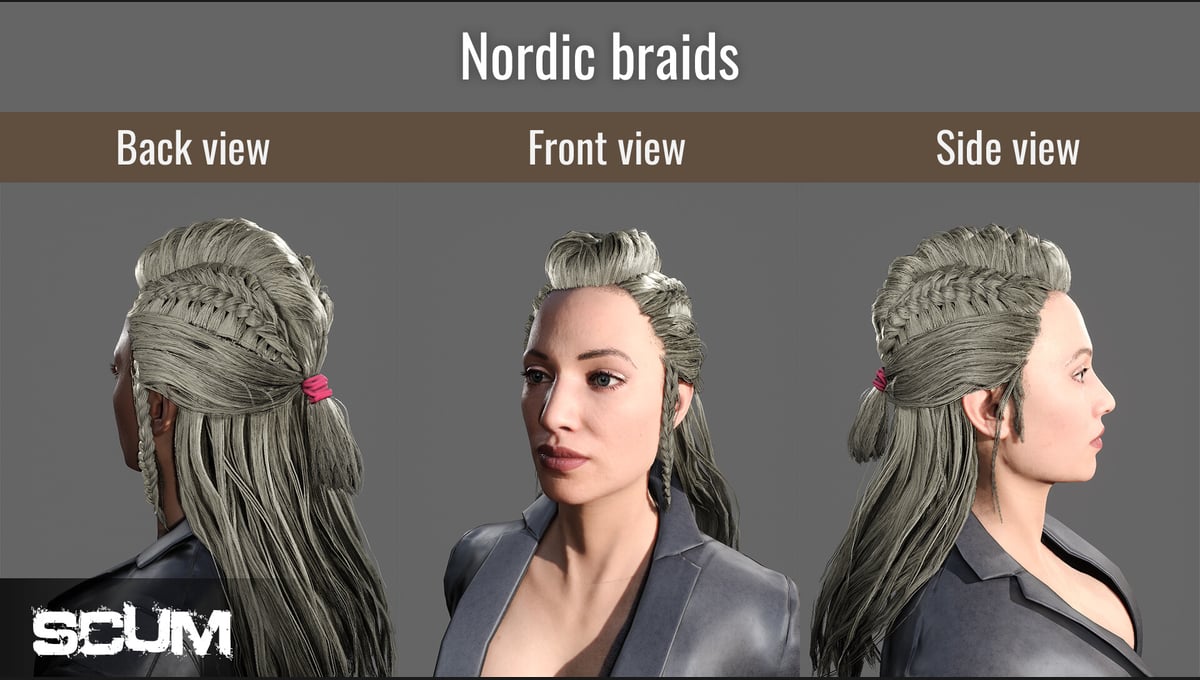 SCUM Female Hair Pack thumbnail 3