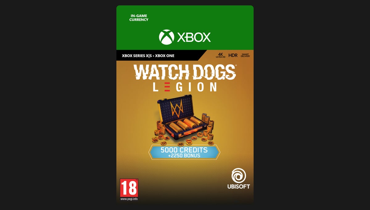 Watch Dogs®: Legion Credits Pack (7250 Credits)