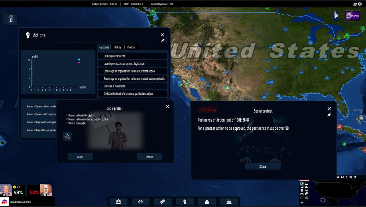 God'n Spy Add-on - Geo-Political Simulator 5 thumbnail 5