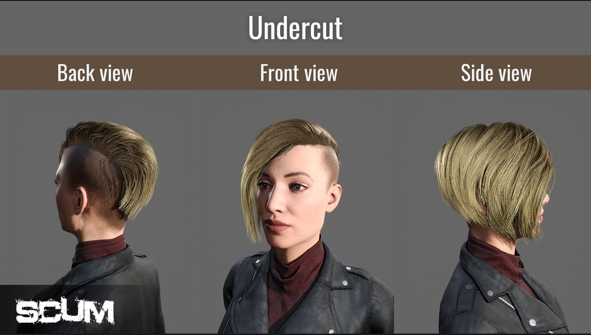 SCUM Female Hair Pack thumbnail 8