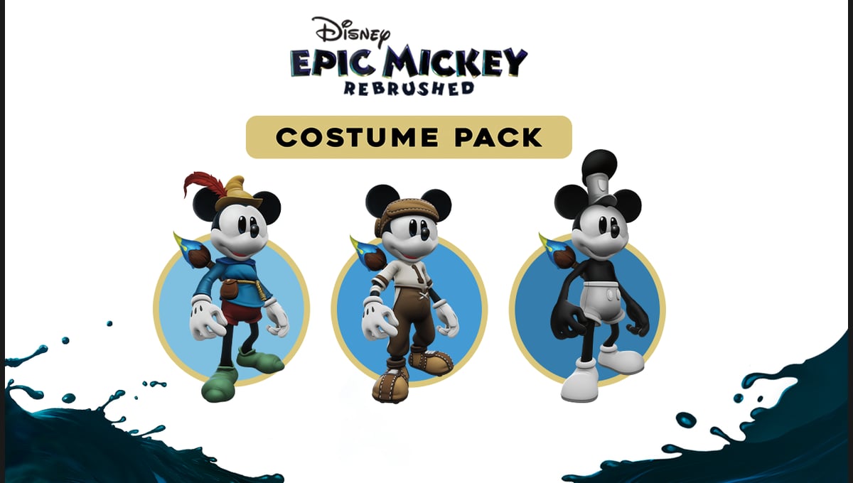 Disney Epic Mickey: Rebrushed - Costume Pack
