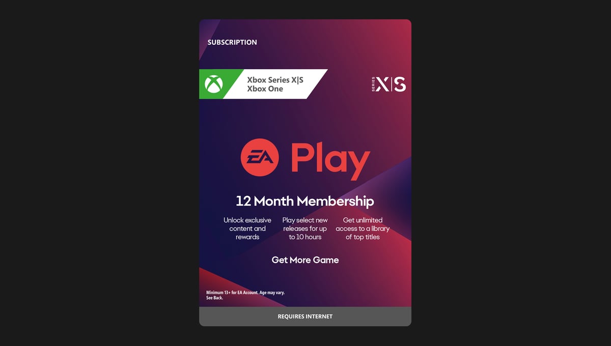EA Play 12 Month Membership